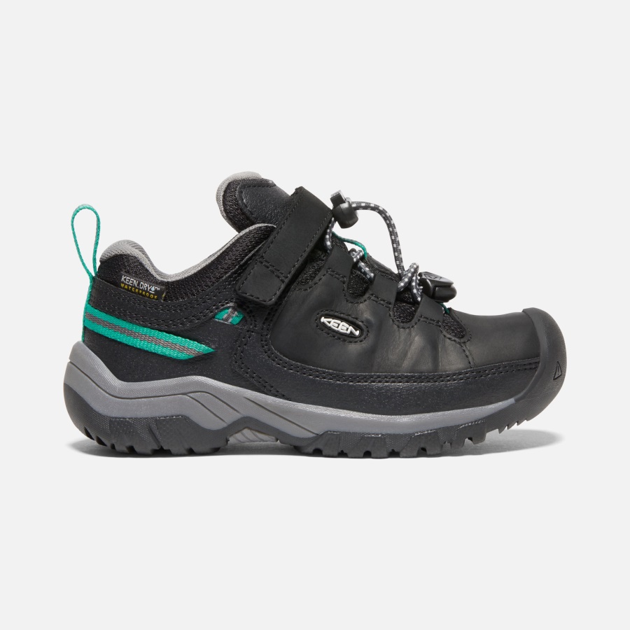 Black-star Weiß Targhee Wasserdichter Schuh Für Kleine Kinder Keen