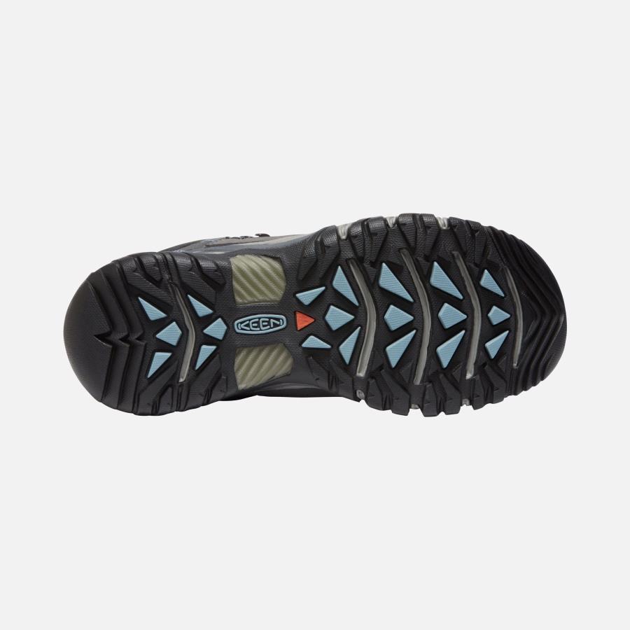 Keen Magnet-Atlantic Blue Damen Targhee II Wasserdichter Stiefel Weit